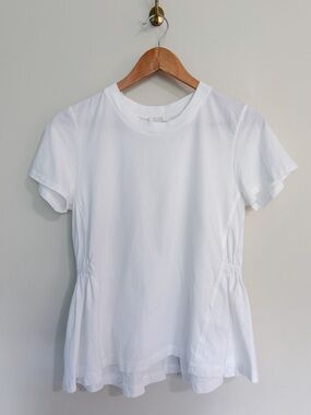 COS Elevated White Tee